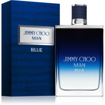 Jimmy Choo Man Blue Eau de Toilette pentru bărbați - imagine 3